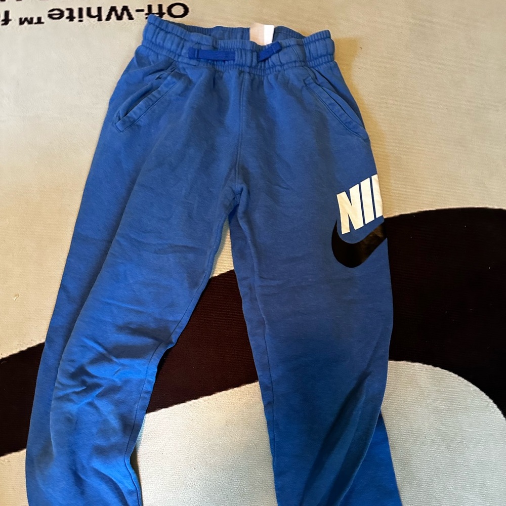 Nike boys blue sweatpants